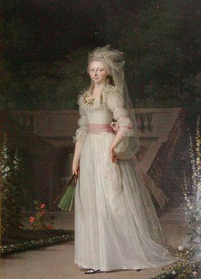 Jens Juel Portrait of Prinsesse Louise Auguste of Denmark Sweden oil painting art
